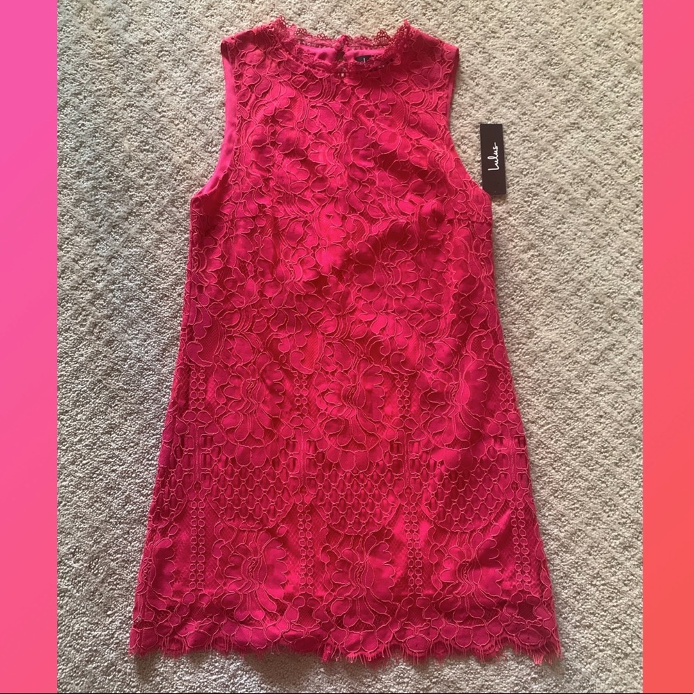 Lulus size xs shift lace dress